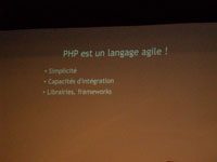 PHP est un langage agile
